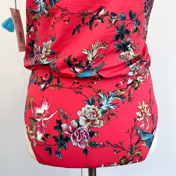 Johnny Was Malakye Blouson One-Piece Swimsuit | Size: XS NWT - Picture 7 of 12